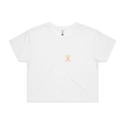 AIRLIE SHAKA GOLD - AS Colour - Crop Tee Thumbnail